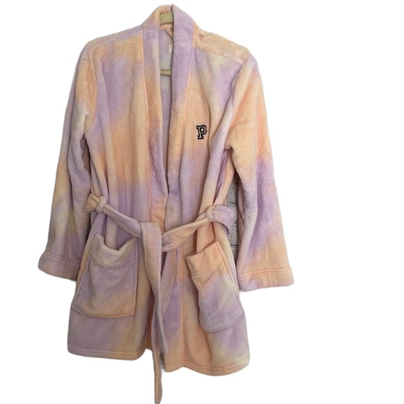 PINK Cotton Candy Colored Robe - Picture 2 of 9